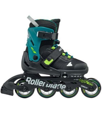 MICROBLADE NERO/VERDE PETROLIO