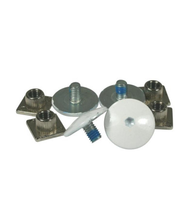 POWERSLIDE USD SCREW WHITE SET