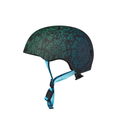 MICRO CASCO MANDALA VERDE